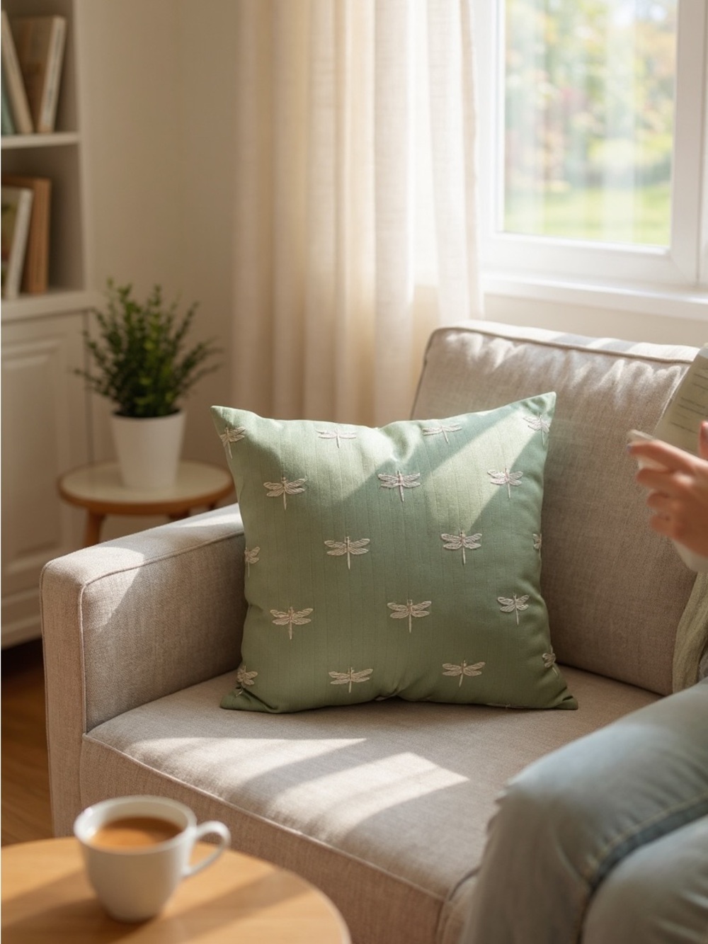 Custom Accent Pillow Cover  23” X 22.5”